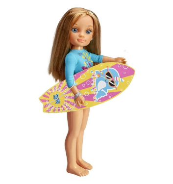 NANCY UN DIA HACIENDO SURF
