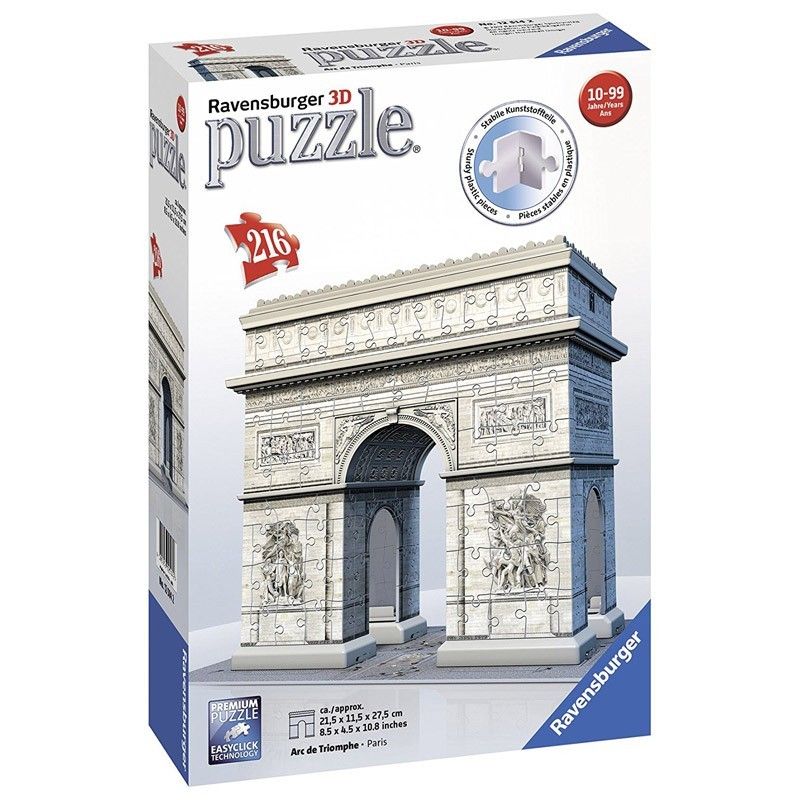 Puzzle 3D 216p Arco Triunfal