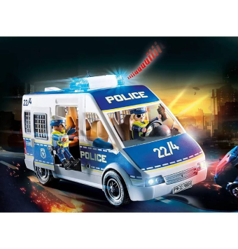 Playmobil City Action Coche de Policía con luz y sonido 70899