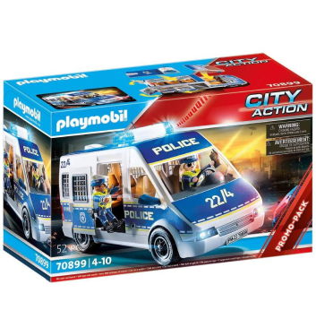 Playmobil City Action Coche de Policía con luz y sonido 70899