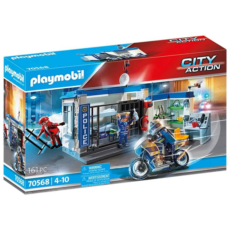 Playmobil City Action Policía Escape de la Prisión 70568