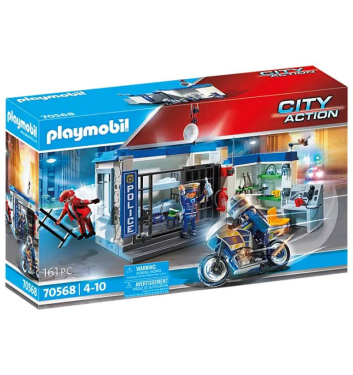 Playmobil City Action Policía Escape de la Prisión 70568