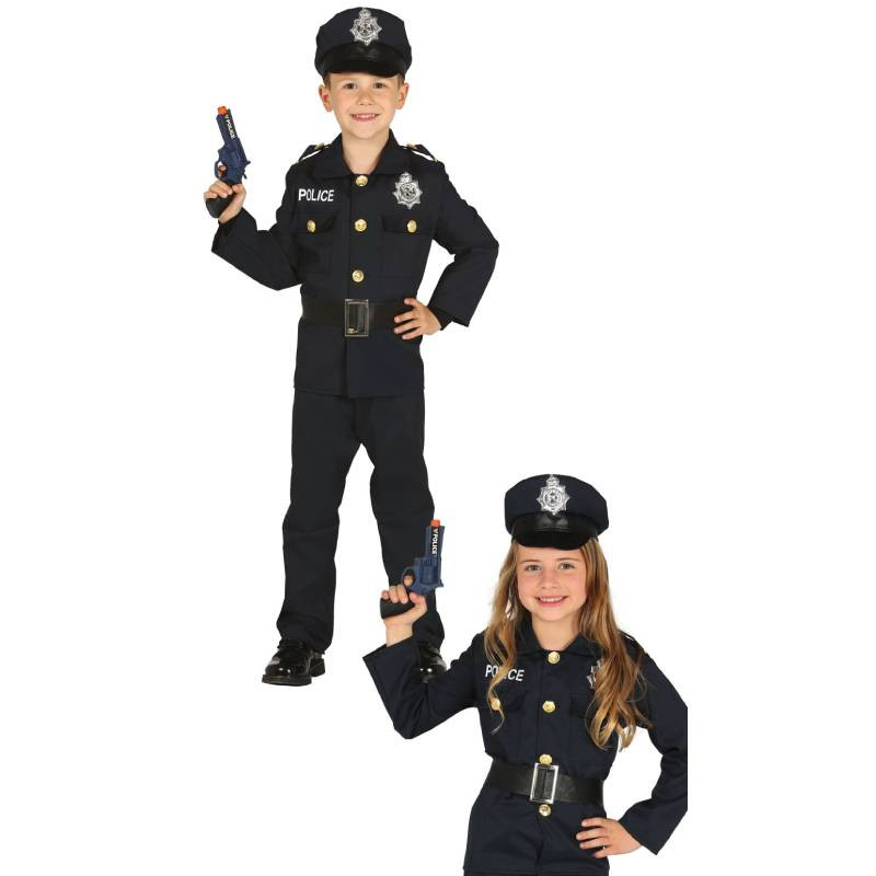 Disfraz policía niño infantil 3-4 años