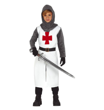 Disfraz de Templario Infantil Talla 7 a 9 años