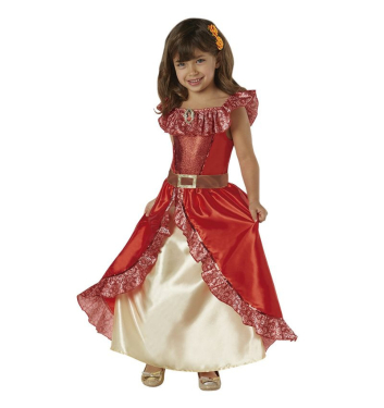 Disfraz Elena de Avalor Deluxe Disney Infantil Talla 3 a 4 años
