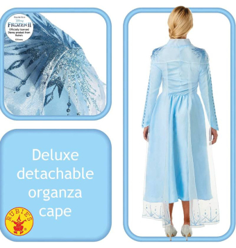 Disfraz de Elsa Frozen 2 Adulto Talla S