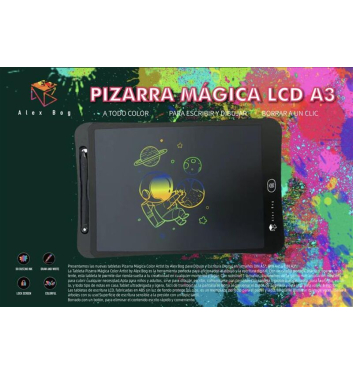 PIZARRA MÁGICA LCD A3