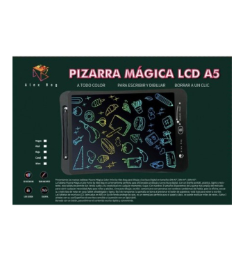 PIZARRA MÁGICA LCD A5...