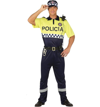 DISFRAZ POLICIA ADULTO