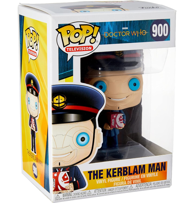 Funko Pop Doctor Who – The KERBLAM Man, Figura De Vinilo Coleccionable De 10 Cm