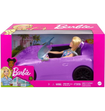 BARBIE Y SU DESCAPOTABLE