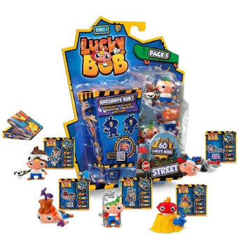 LUCKY BOB PACK 5 FIGURAS S1...