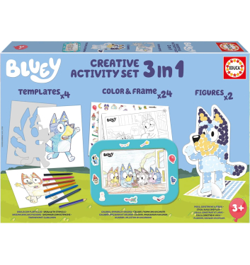 BLUEY 3D SET 3 EN 1...