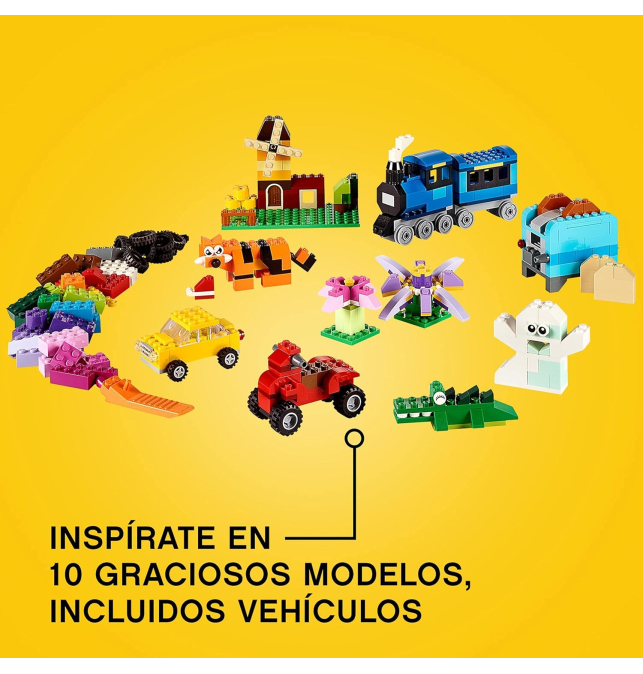 Caja MedianaLadrillos Creativos Lego 10696 Afede Juguetes