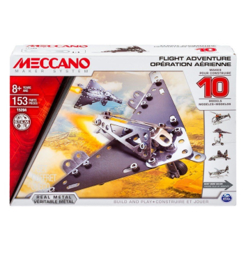 MECCANO 10 MULTIMODELS JETS...