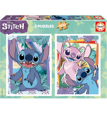 PACK DOS PUZZLES 500 PIEZAS...