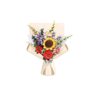 PUZZLE  BOUQUET FLORES 3D