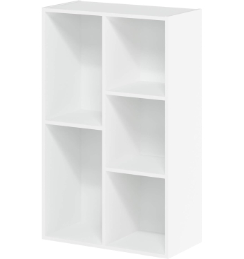 MUEBLE BLANCO 5 HUECOS