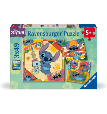 TRES PUZZLES DE 49 PIEZAS...