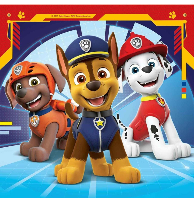 Puzzle 4 en 1 Patrulla Canina | Afede