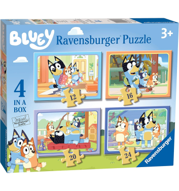 PUZZLE 4 EN 1 BLUEY