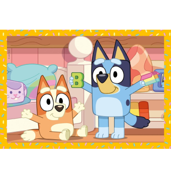 PUZZLE 4 EN 1 BLUEY