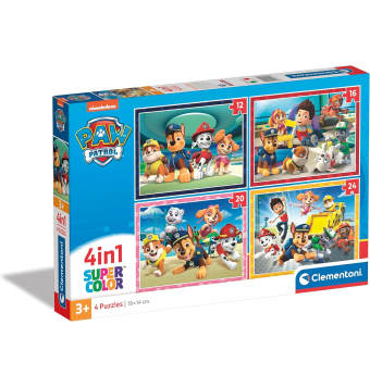 PUZZLE 4 EN 1 PATRULLA CANINA