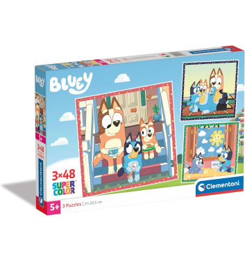 PUZZLE 3X48 BLUEY