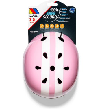 CASCO INFANTIL ROSA