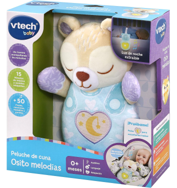 PELUCHE CUNA OSITO MELODÍAS