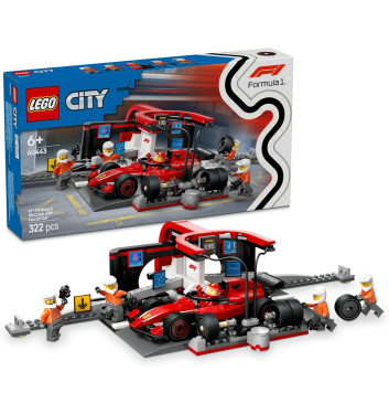 LEGO CITY PARADA BOXES F1...