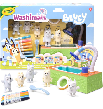WASHIMALS BLUEY CON PISCINA
