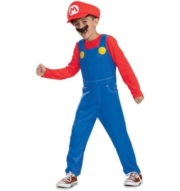 DISFRAZ NIÑO  SUPER MARIO