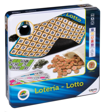 LOTERÍA METAL BOX