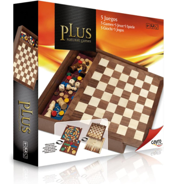 CINCO JUEGOS DE MADERA...