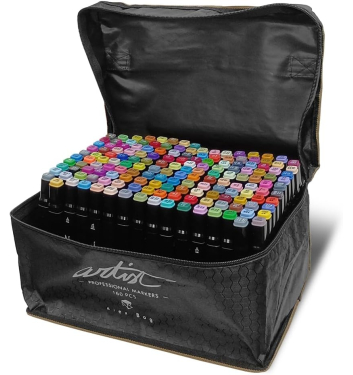 MALETÍN 160 ROTULADORES...