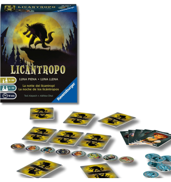 JUEGO CARTAS LICÁNTROPO