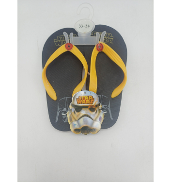 CHANCLAS STAR WARS OSCURO Y...