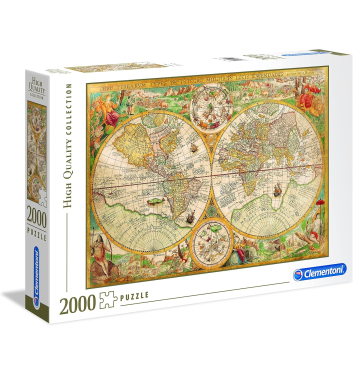 PUZZLE 2000 PIEZAS MAPA...