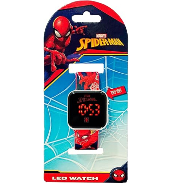 RELOJ LED SPIDERMAN
