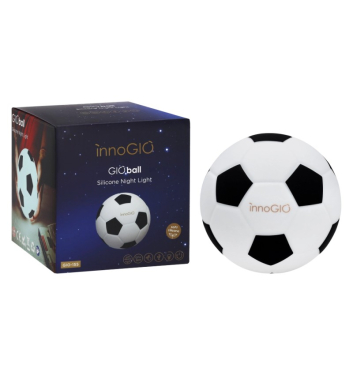 LÁMPARA BALÓN FUTBOL SILICONA