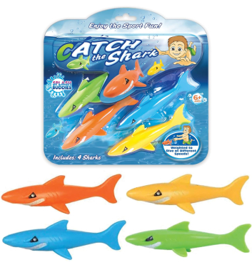 SET CUATRO TIBURONES...
