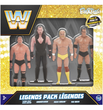FLEXFIGS WWE LEGEND PACK...
